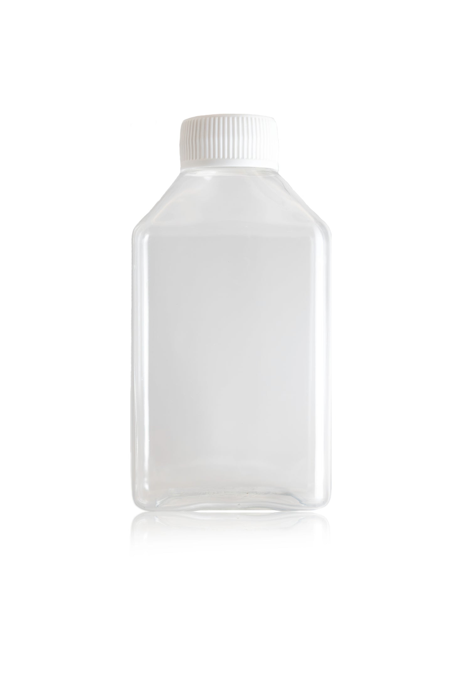 Medical Rectangular Bottle 150ml with White Screw Cap (100's)