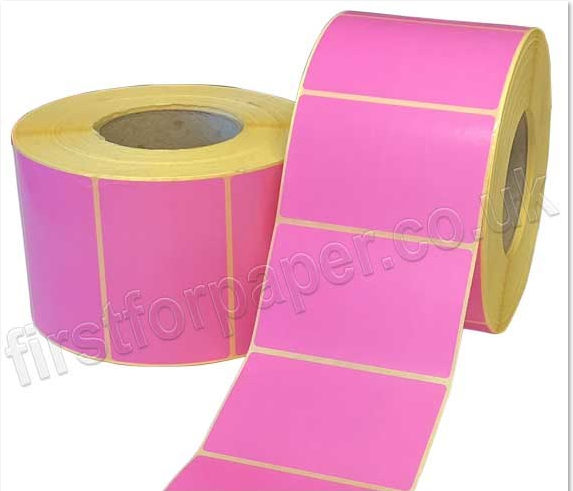 Semi-Gloss Colour Label 100 X 50
