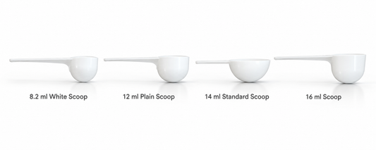14 ml Standard Scoop - White (100's)