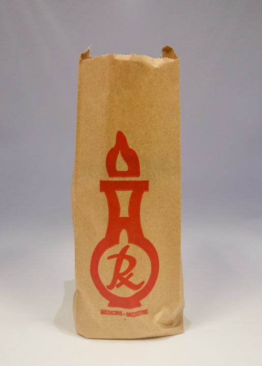 Paper Bag Rx Red Small (500's)