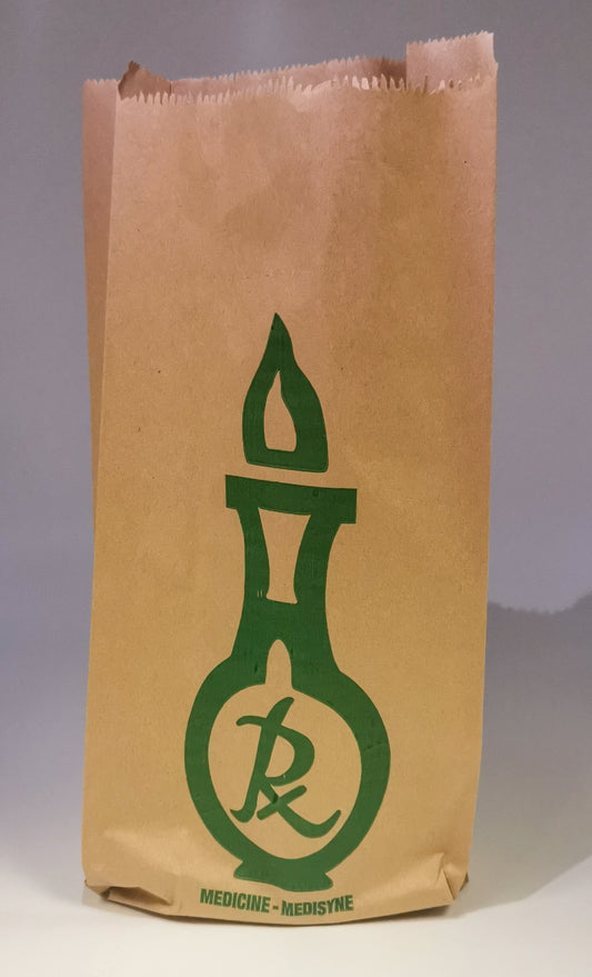 Paper Bag Rx Green X-Large (500's)