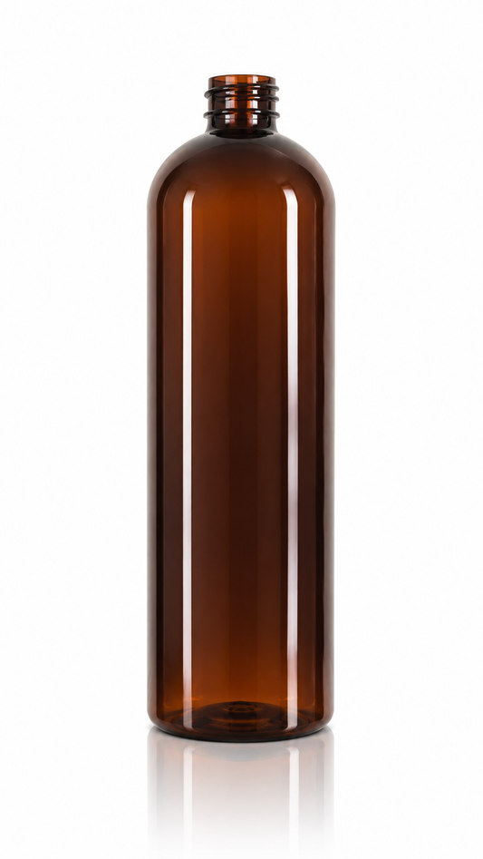 Bottle 500ml Boston Tall neck 24/410 (100's)