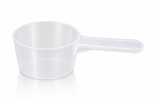15 ml / 12 g Scoop Short Handle - Clear (100's)