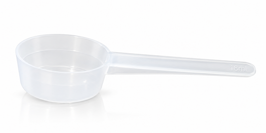 18 ml Scoop Long Handle - Clear (100's)