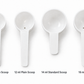 12 ml Plain Scoop - White (100's)