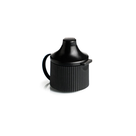 Dropper Cap Black - 18/410 (100's)