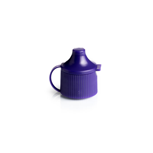 Dropper Cap Purple - 18/410 (100's)