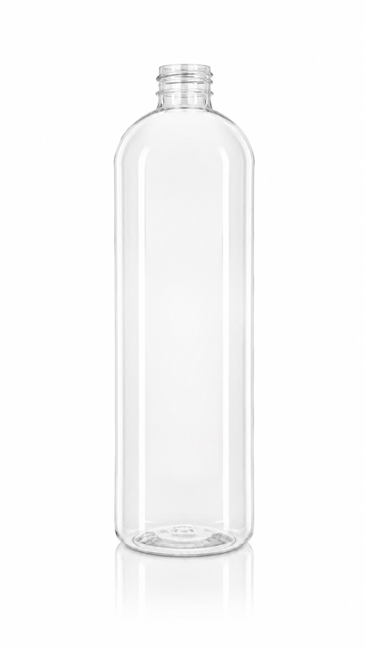 Bottle 500ml Boston Tall neck 24/410 (100's)